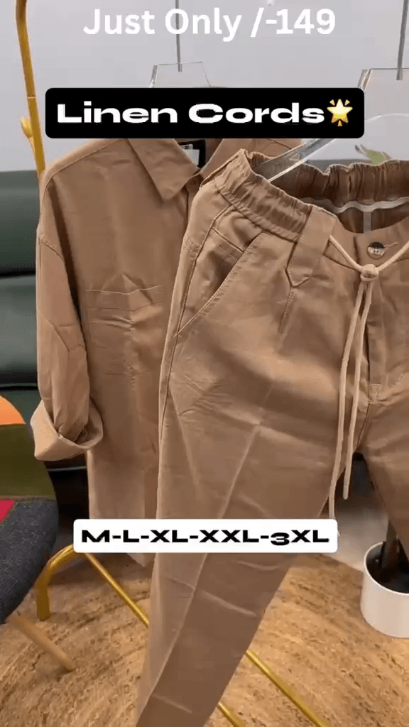 Premium Linen Co-Ord Lounge Set - Image 5