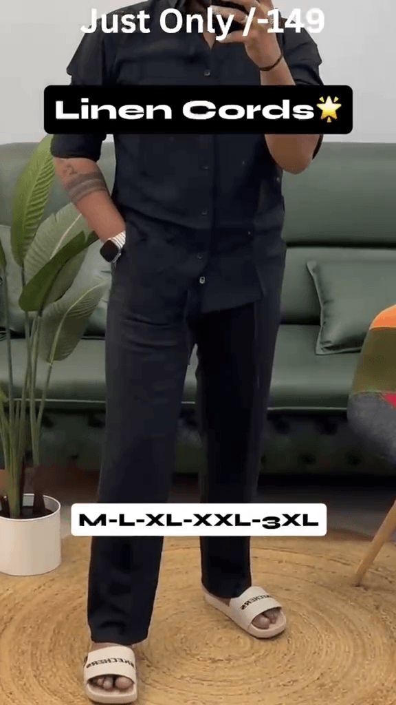 Premium Linen Co-Ord Lounge Set - Image 4