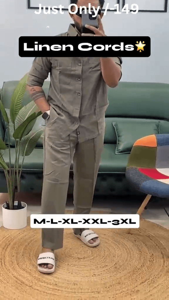 Premium Linen Co-Ord Lounge Set - Image 3